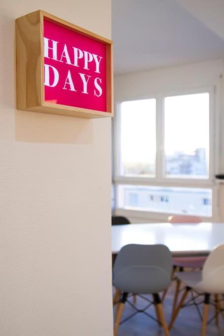 Le Happy Days -Grand T4 Convivial Apartment Dijon Exterior foto